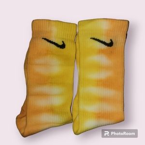 Tie dye Nike socks
